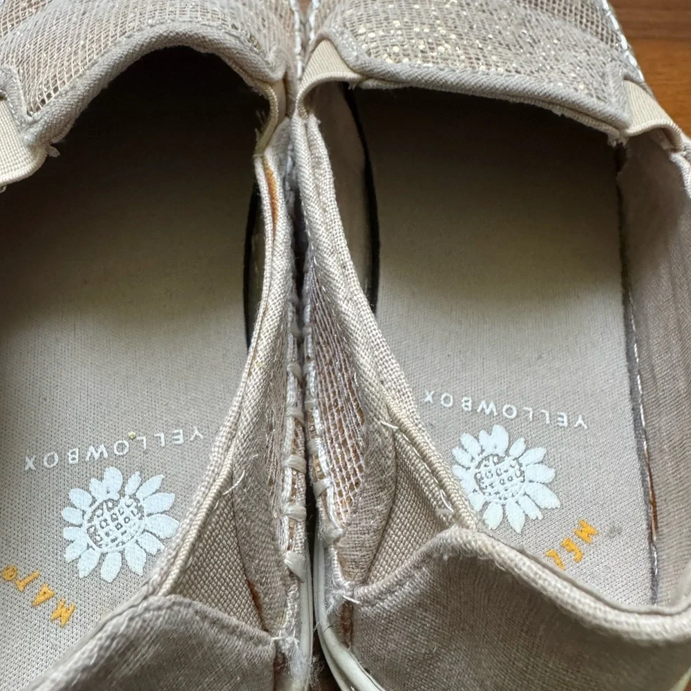 Yellow Box Women's Glitter Loafers women’s sized 6 - Picture 7 of 13